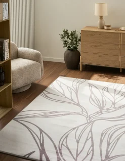 Gulvtæppe ERZURUM Lys Beige 160 x 230 cm
