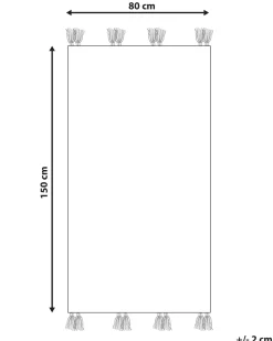 Gulvtæppe KASAKH Multifarvet 80 x 150 cm Uld Kelim