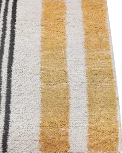 Gulvtæppe KATRA Beige 140 x 200 cm Bomuld
