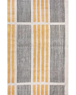 Gulvtæppe KATRA Beige 140 x 200 cm Bomuld