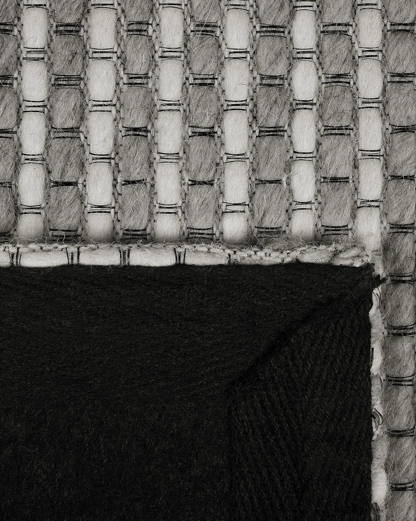 Gulvtæppe KILIS Grå 160 x 230 cm Uld