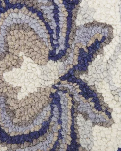 Gulvtæppe KUMRU Beige 200 x 200 cm Uld