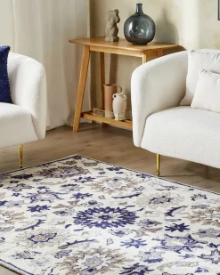 Gulvtæppe KUMRU Beige 200 x 200 cm Uld