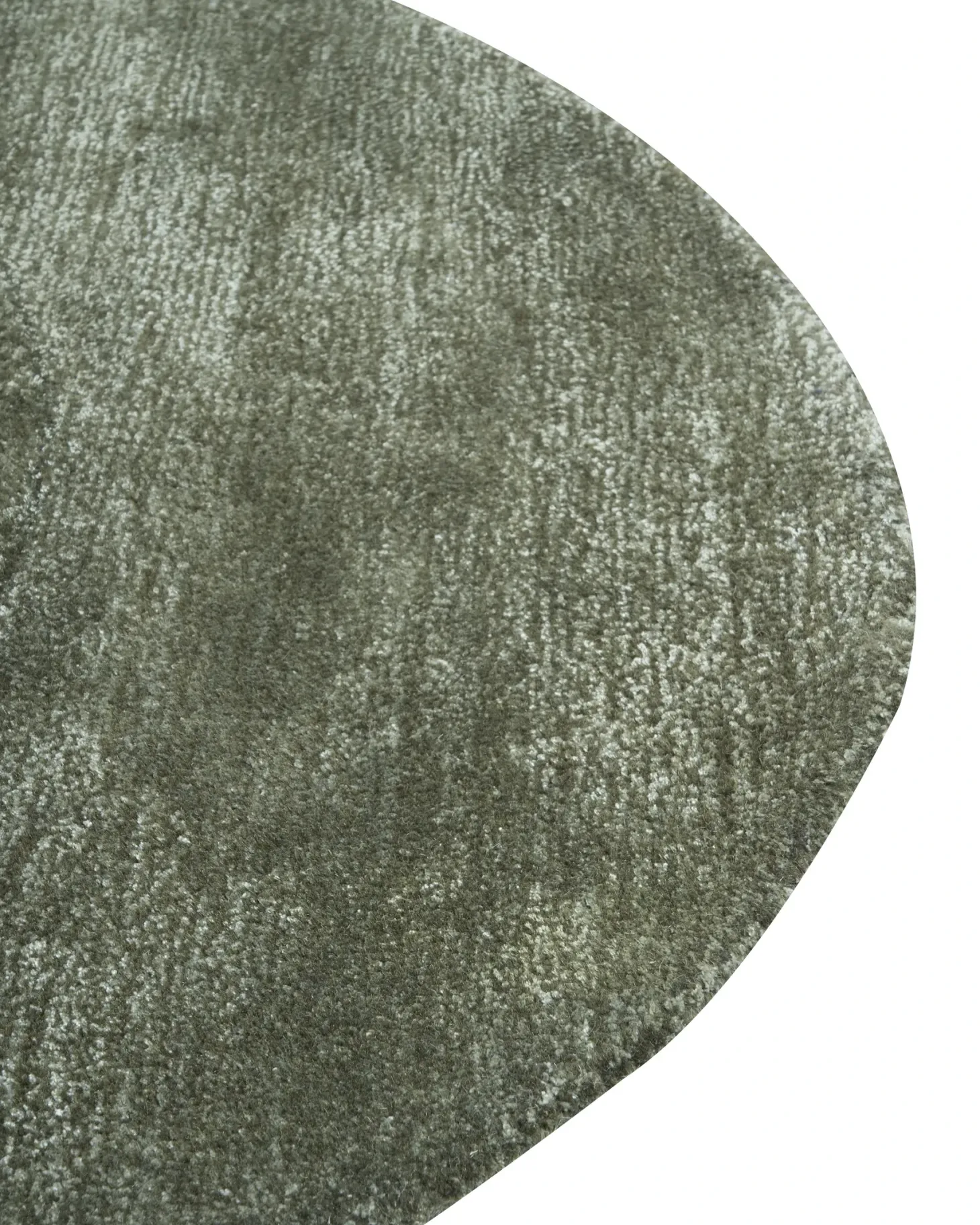 Gulvtæppe MASSO Mørkegrøn 160 x 230 cm Viskose