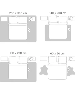 Gulvtæppe MAVIKENT Beige 160 x 230 cm Uld
