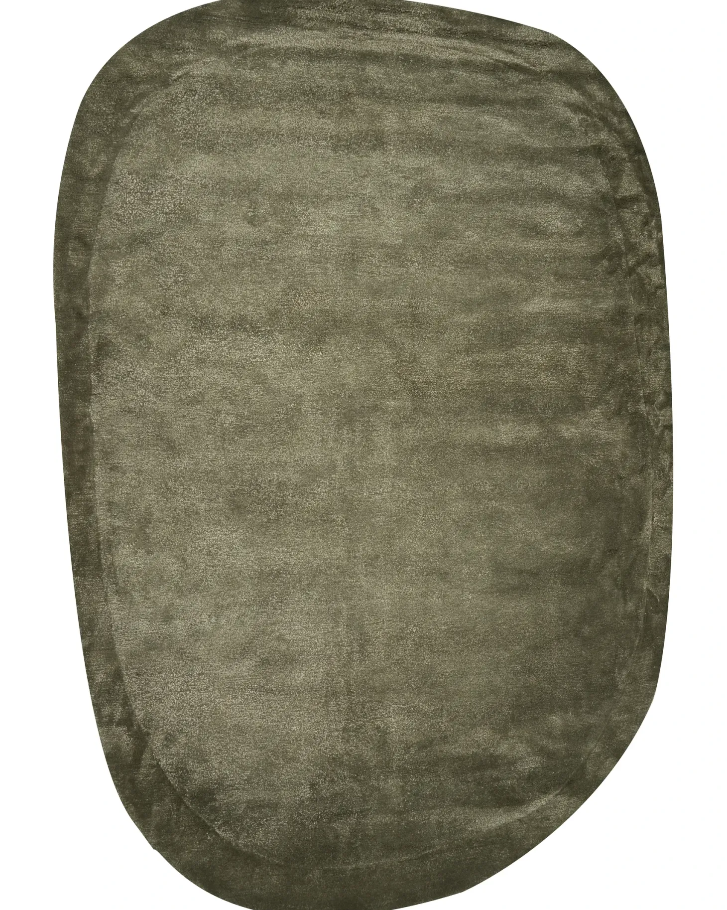 Gulvtæppe MITHA Olivengrøn 200 x 300 cm Viskose