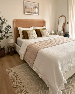 Gulvtæppe PERTEK Beige 160 x 230 cm Uld