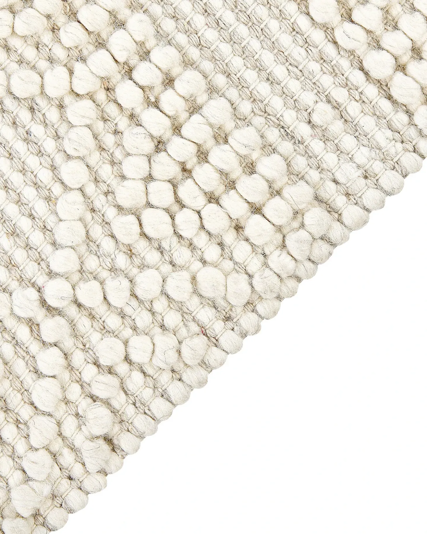 Gulvtæppe PERTEK Beige 160 x 230 cm Uld