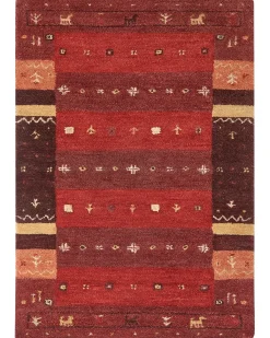 Gulvtæppe SINANLI Multifarvet 160 x 230 cm Uld Gabbeh