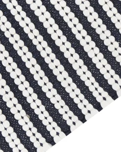 Gulvtæppe SOFULU Navy Blå 80 x 150 cm Bomuld