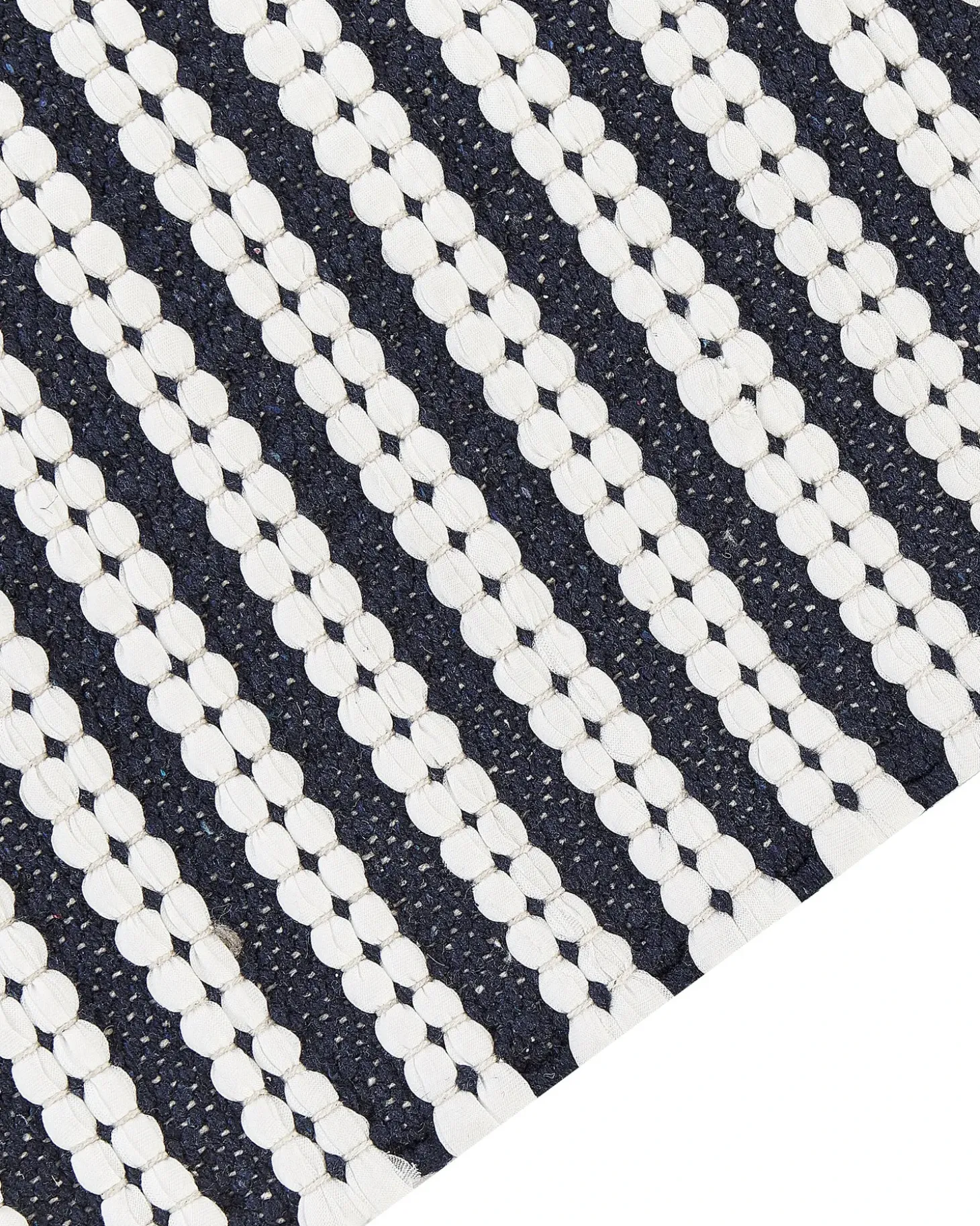 Gulvtæppe SOFULU Navy Blå 80 x 150 cm Bomuld