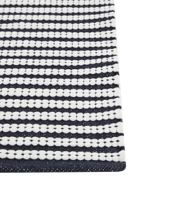 Gulvtæppe SOFULU Navy Blå 80 x 150 cm Bomuld