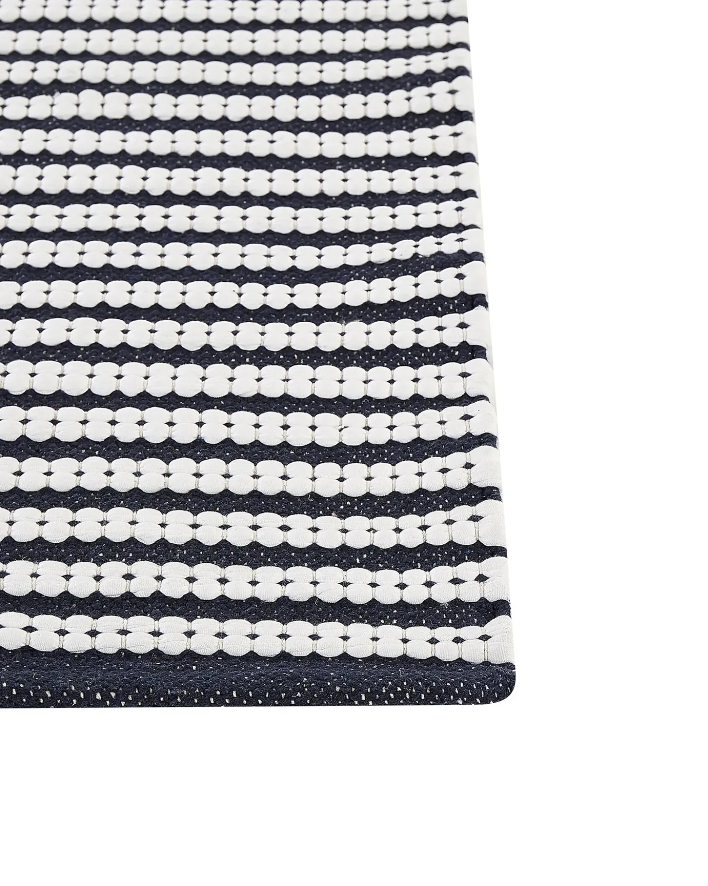 Gulvtæppe SOFULU Navy Blå 80 x 150 cm Bomuld