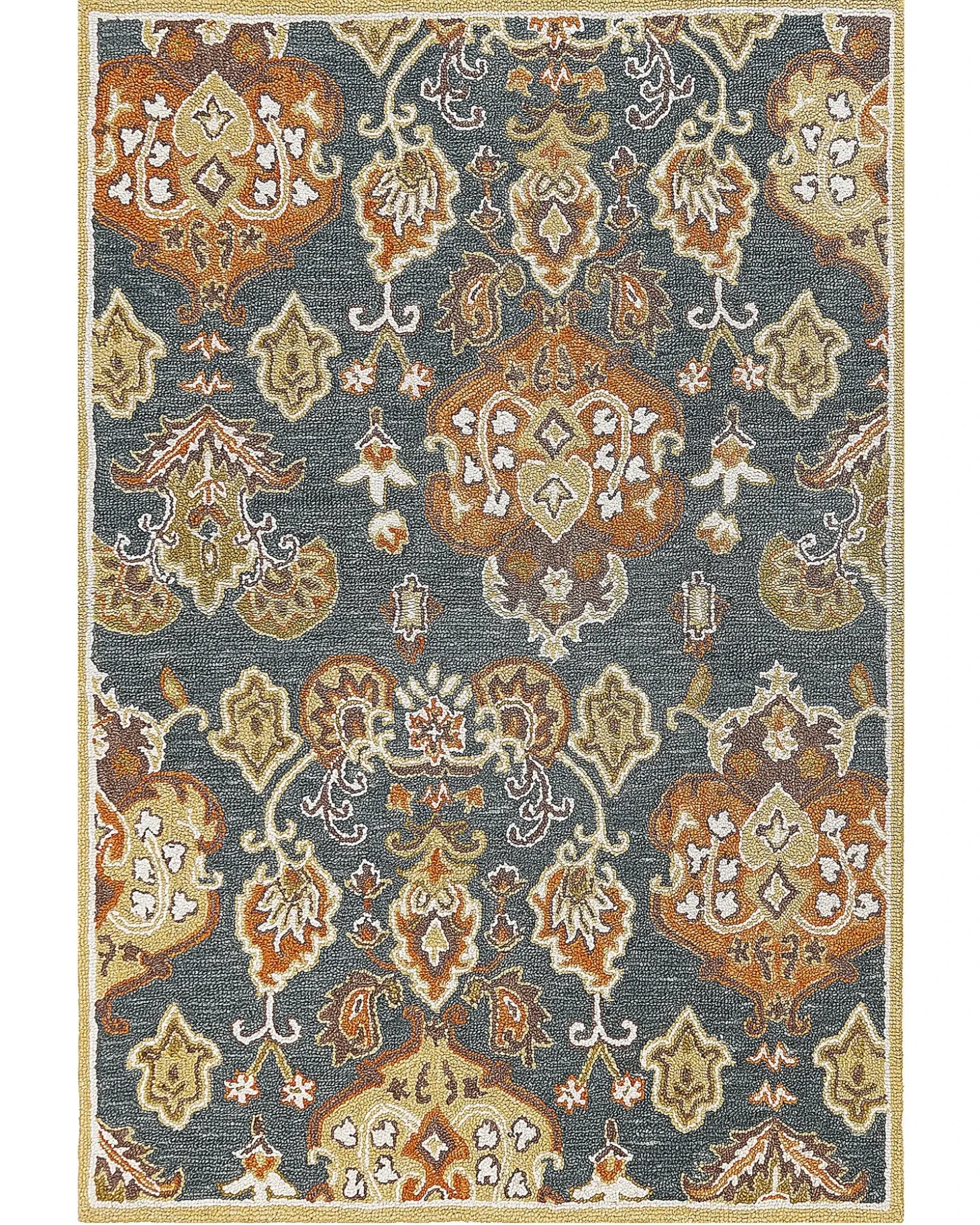 Gulvtæppe UMURLU Multifarvet 140 x 200 cm Uld