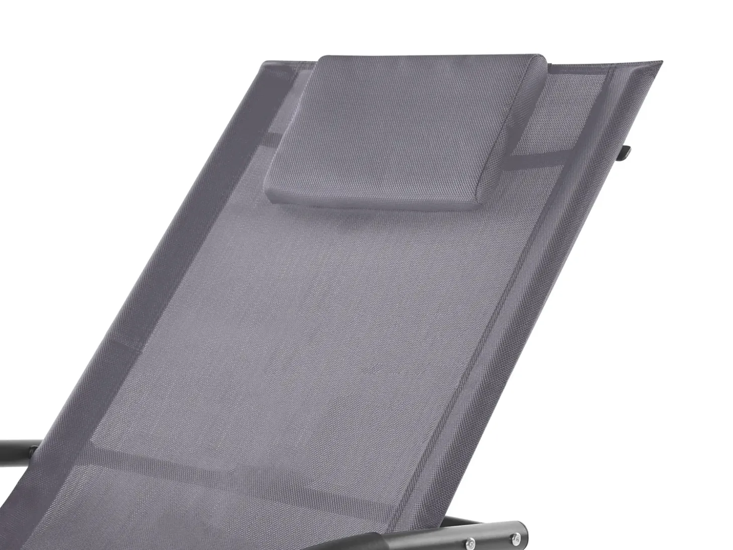 Gyngeliggestol CARANO II Metal Grå