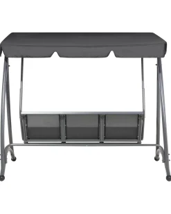 Gyngesofa BOGART Metal Sort