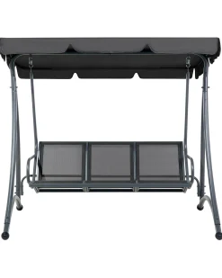 Gyngesofa BOGART Metal Sort