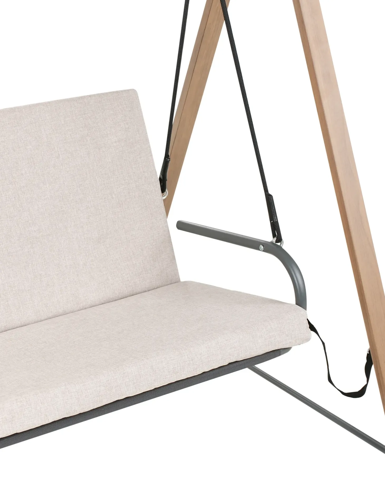Gyngesofa BONAGIA Metal Beige