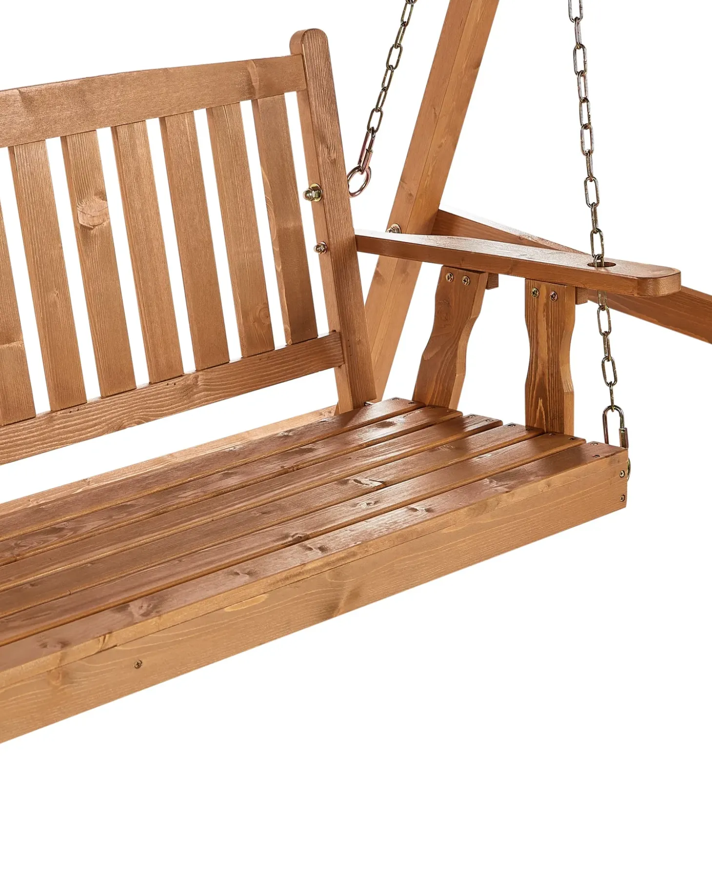 Gyngesofa FIBBIALLA Grantræ Brun