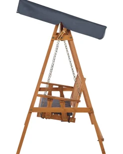 Gyngesofa FIBBIALLA Grantræ Brun