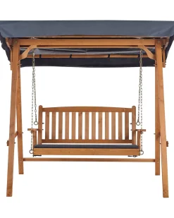 Gyngesofa FIBBIALLA Grantræ Brun
