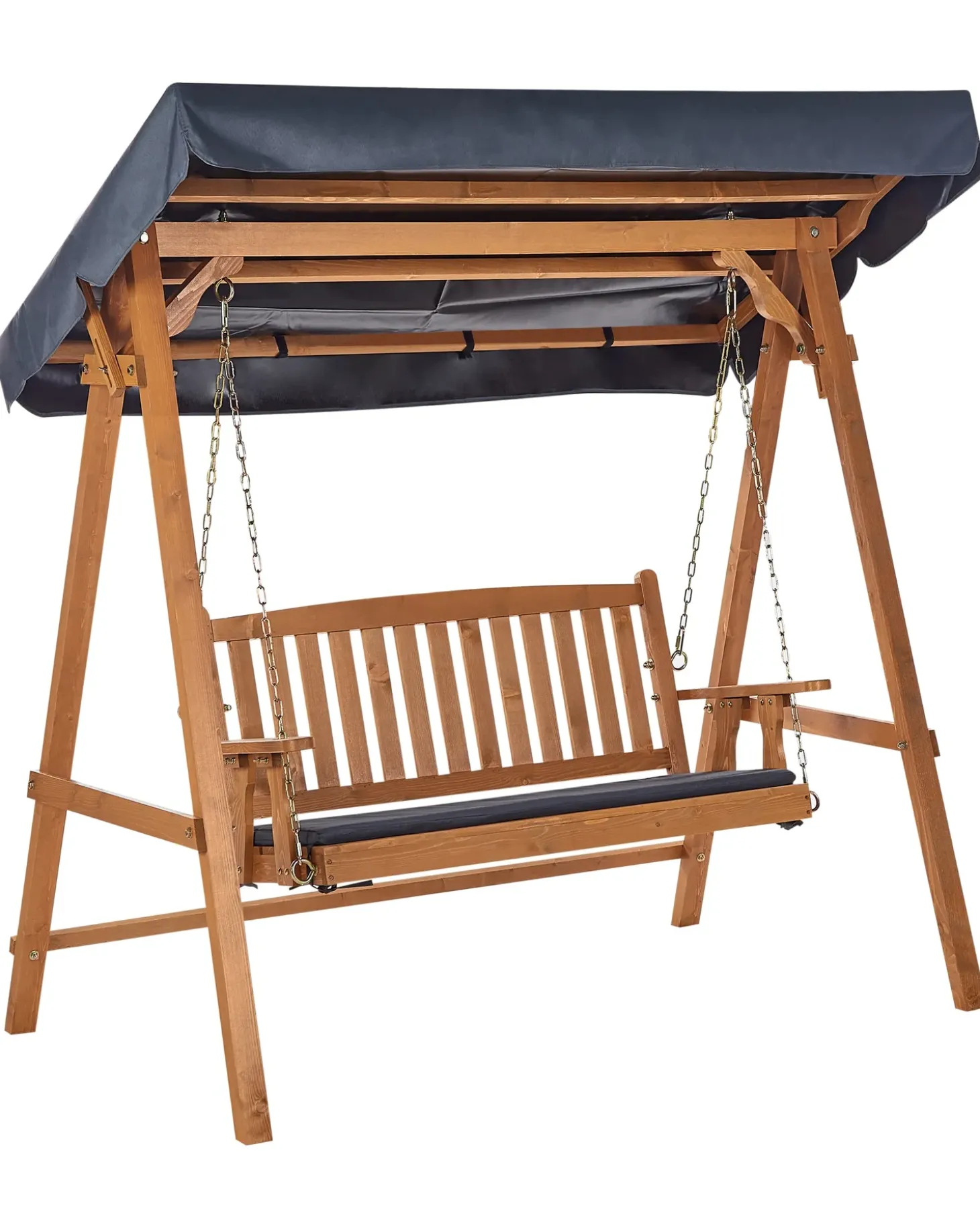Gyngesofa FIBBIALLA Grantræ Brun