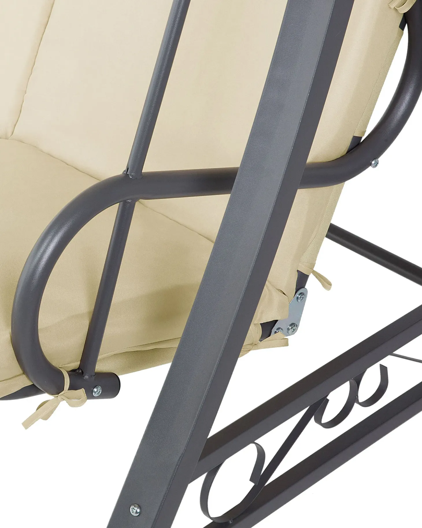 Gyngesofa GARBO Metal Beige