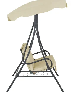 Gyngesofa GARBO Metal Beige