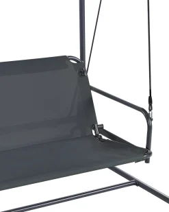 Gyngesofa MARSCIANO Metal Mørkegrå