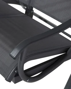 Gyngesofa TESERO Metal Grå