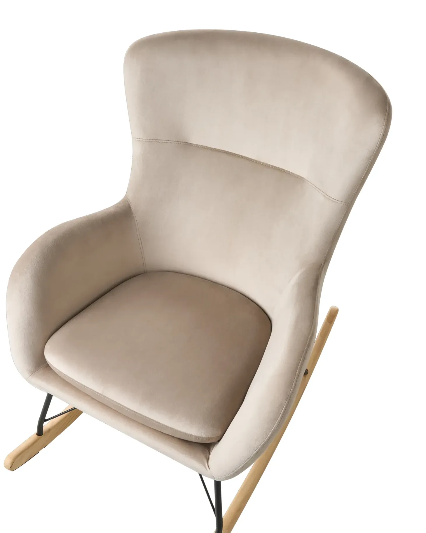 Gyngestol ELLAN Velour Beige
