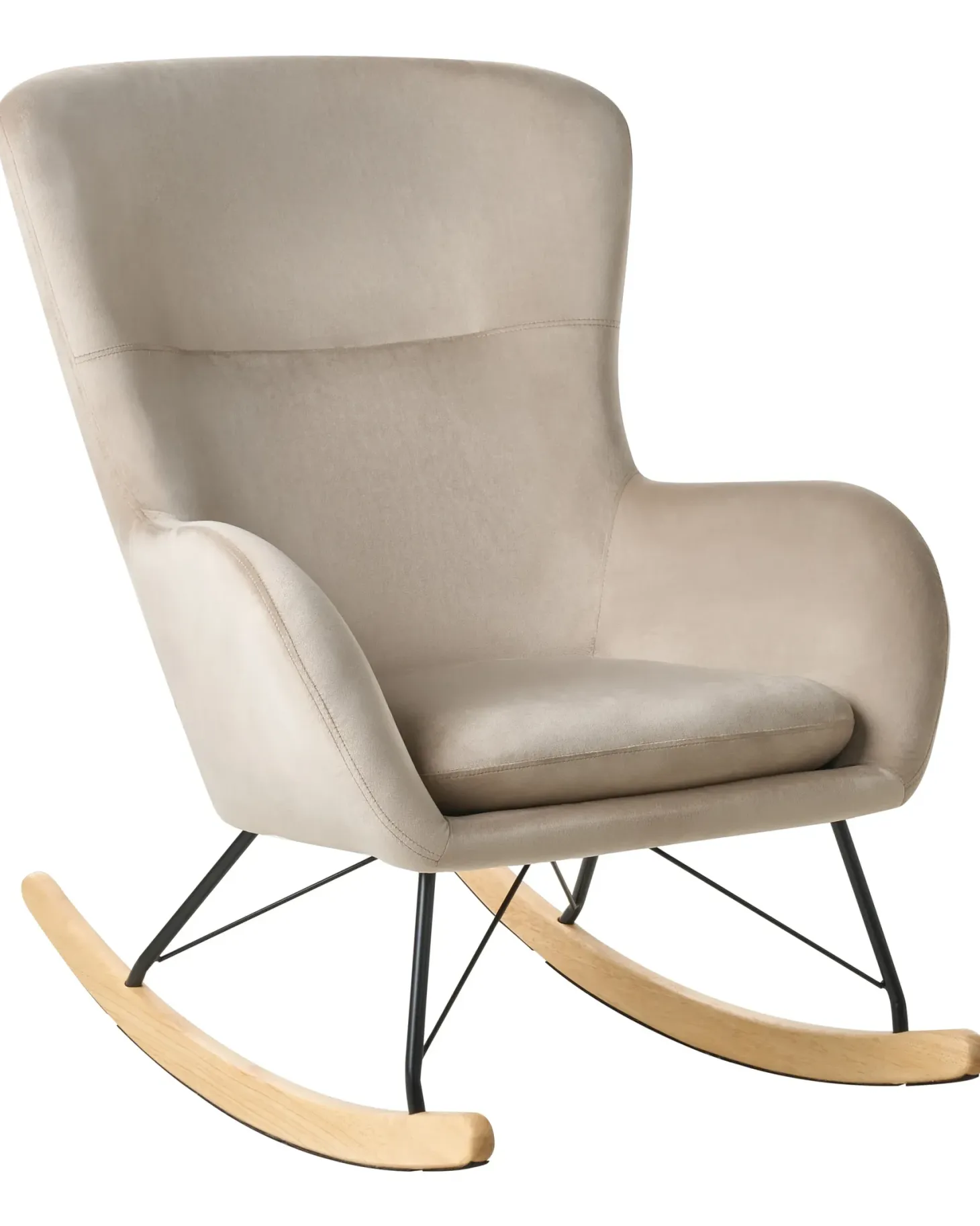 Gyngestol ELLAN Velour Beige