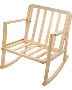 Gyngestol KJEVIK Træ Lysebrun/lys beige