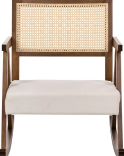 Gyngestol RYA Træ Brun/lys beige