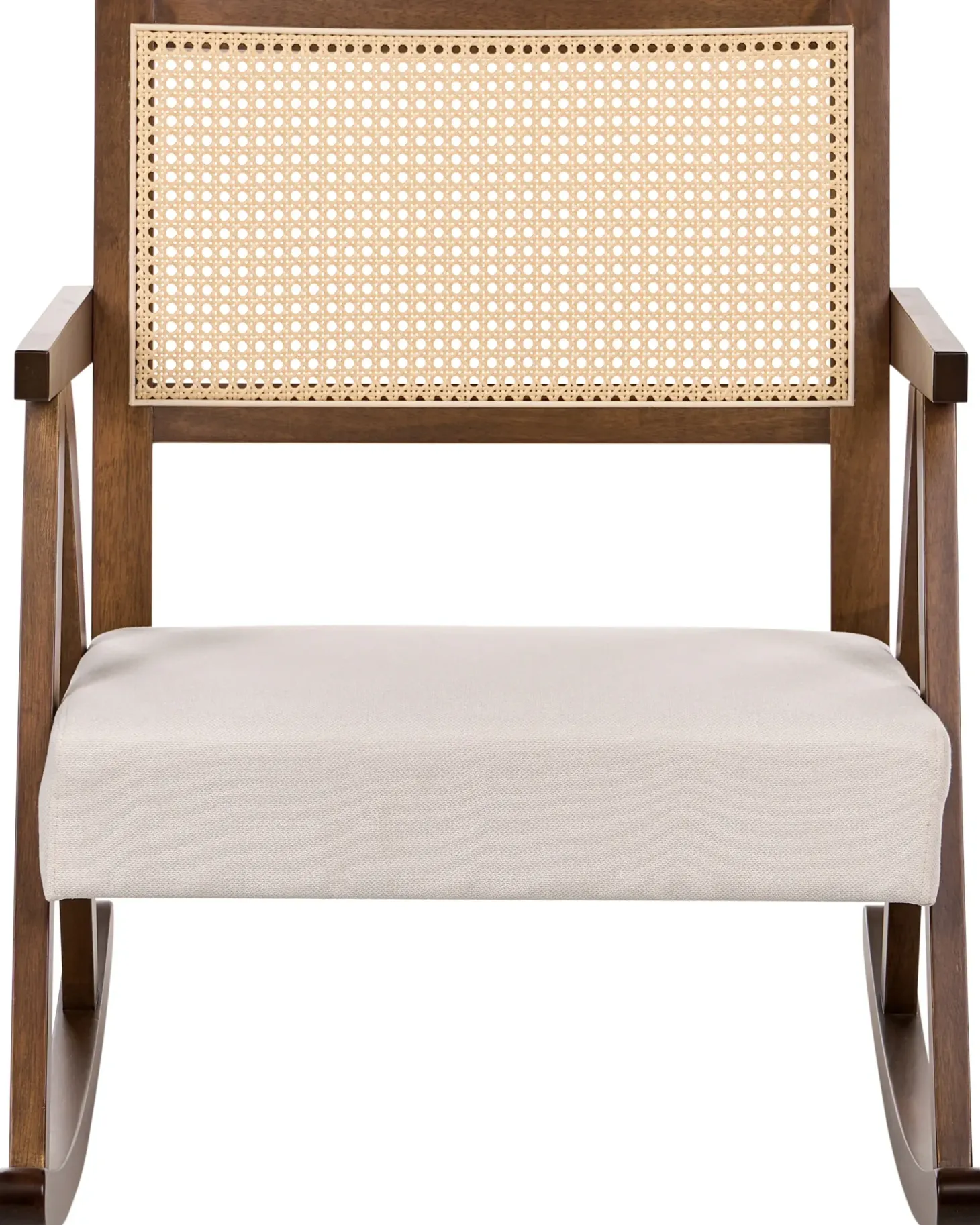 Gyngestol RYA Træ Brun/lys beige