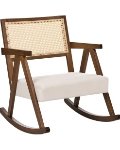 Gyngestol RYA Træ Brun/lys beige