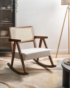 Gyngestol RYA Træ Brun/lys beige