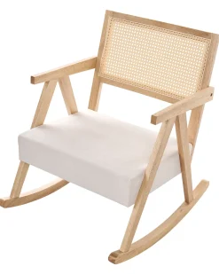Gyngestol RYA Træ Lysebrun/lys beige