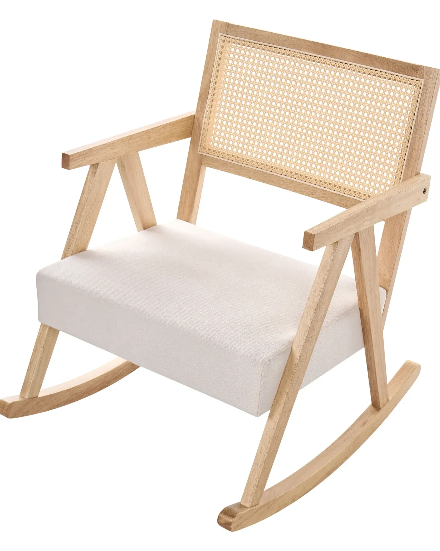 Gyngestol RYA Træ Lysebrun/lys beige