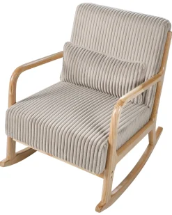 Gyngestol SORSELE Fløjl Beige
