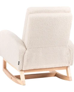 Gyngestol til børn NORBY Boucle Lys Beige