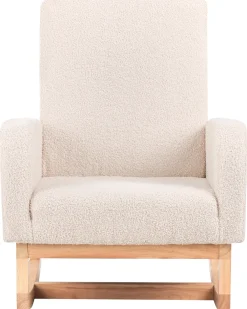 Gyngestol til børn NORBY Boucle Lys Beige