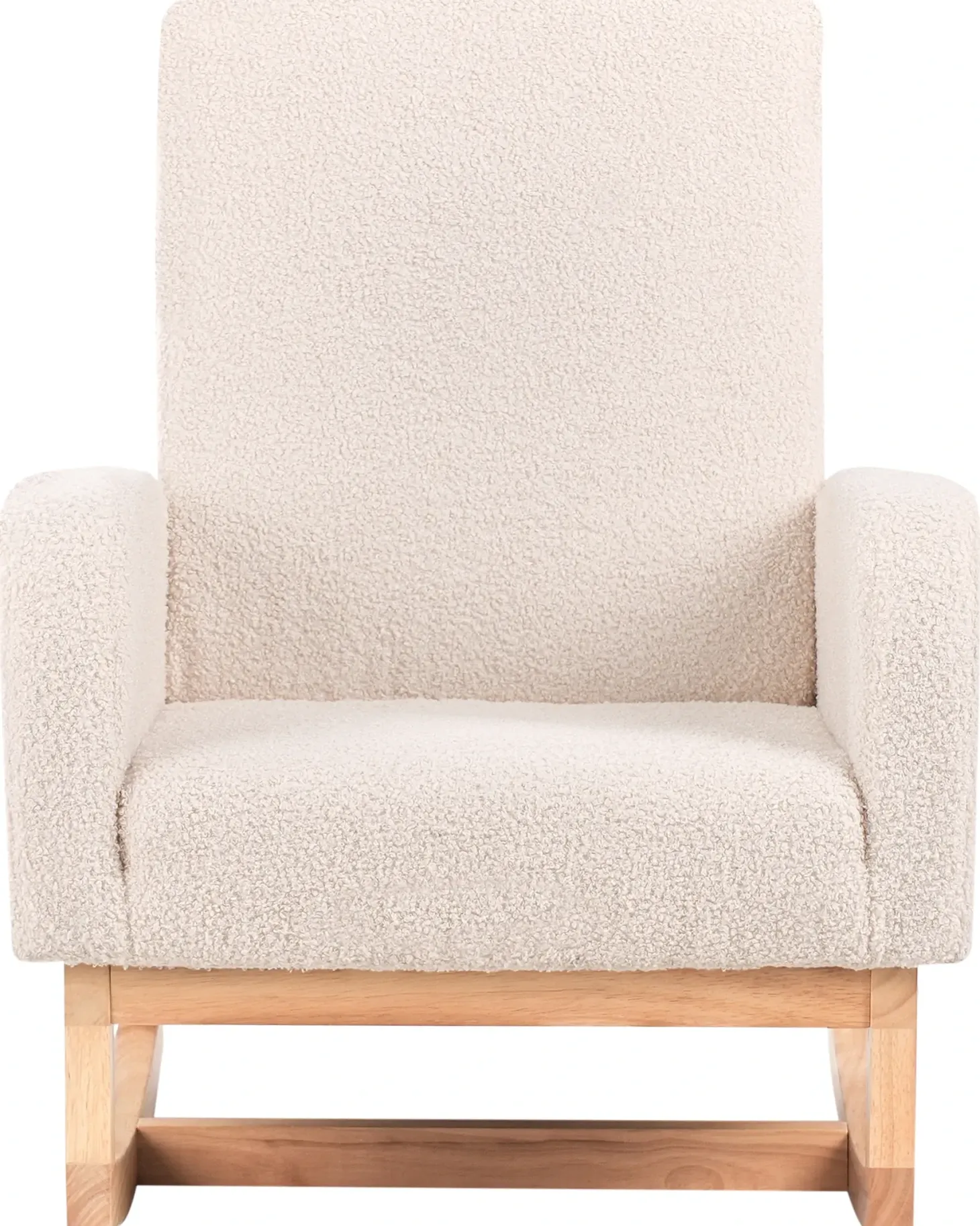 Gyngestol til børn NORBY Boucle Lys Beige