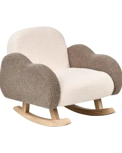 Gyngestol til børn Sky SKARE Boucle Beige