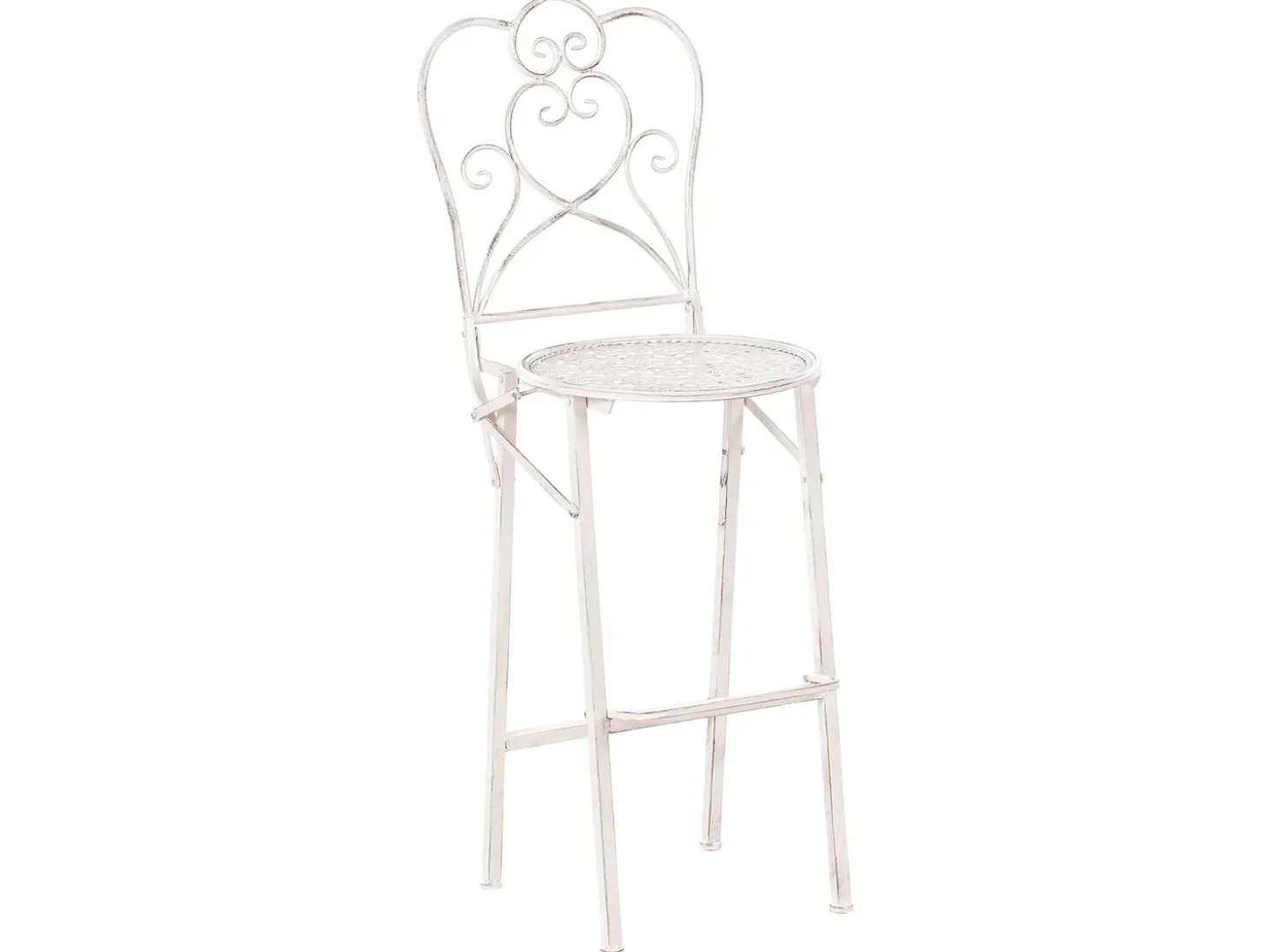 Havebar-sæt Foldbar TRIESTE Metal Lys Beige