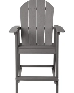Have barstol ADIRONDACK Syntetisk materiale Mørkegrå