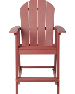 Have barstol ADIRONDACK Syntetisk materiale Rød