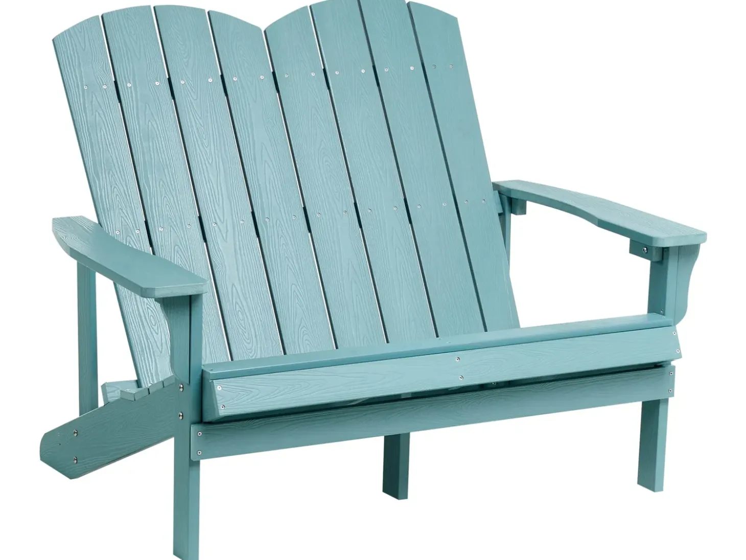 Havebænk ADIRONDACK 125 cm Himmelblå