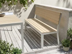 Havebænk COMO 174 cm Beige
