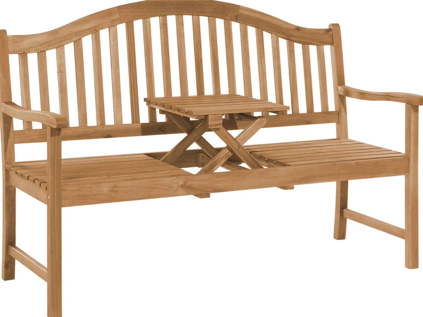 Havebænk HILO 150 cm Akacietræ Brun